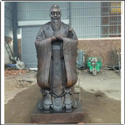 萬(wàn)世師表孔老夫子雕塑